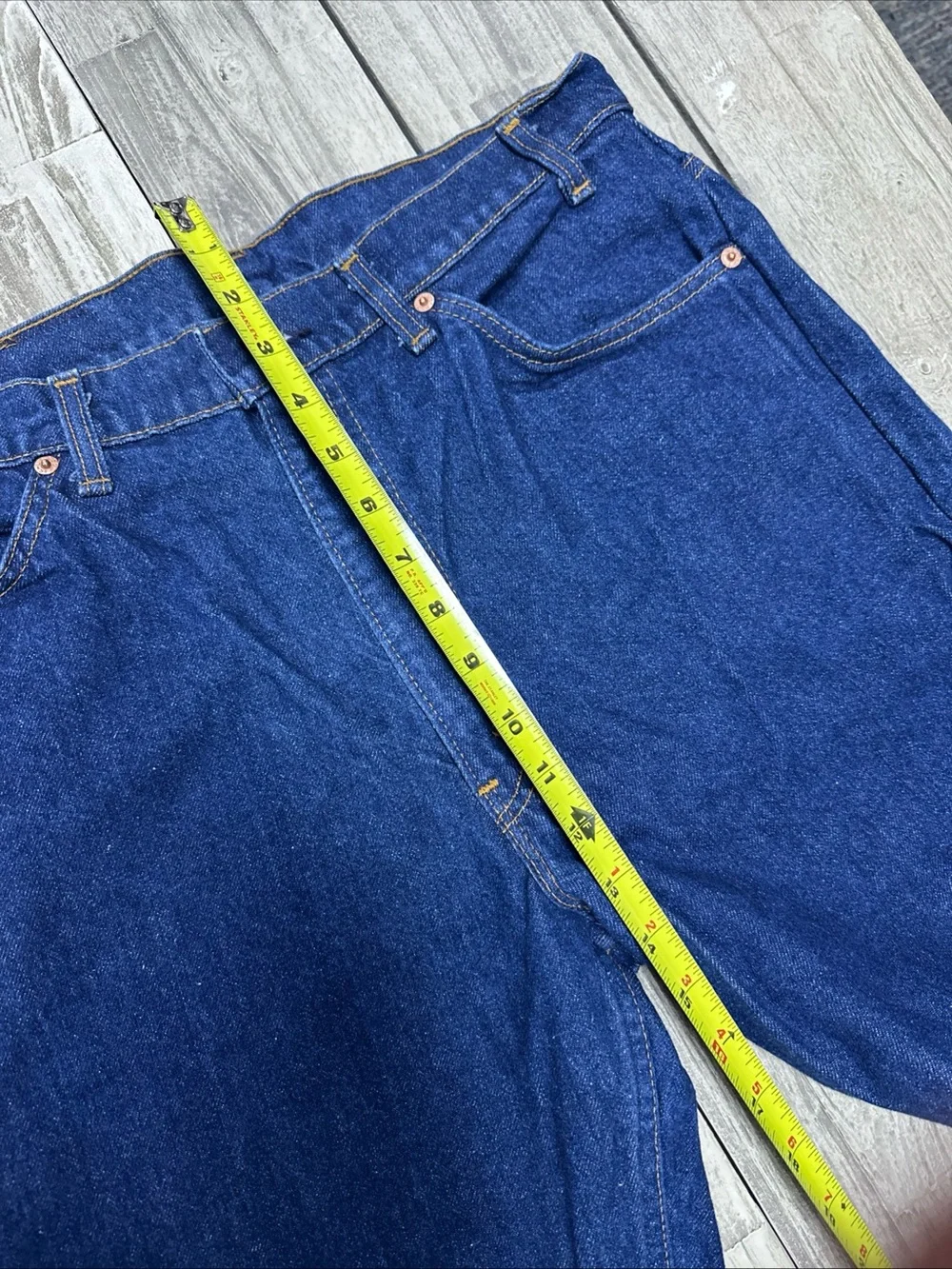 Vintage 80s Levi's 509 Orange Tab Denim Blue Jeans Men’s 36x31 Made in USA